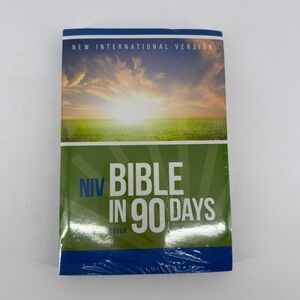 NIV‎ Bible in 90 Days Paperback Zondervan New International Version Large Print